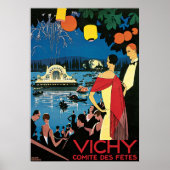 Vichy Comite des Fetes Poster (Voorkant)