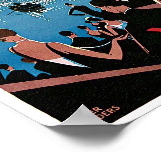 Vichy: Comite Des Fetes Poster (Hoek)