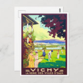 Vichy France vintage Briefkaart (Voorkant / Achterkant)