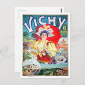 Vichy France vintage Briefkaart (Voorkant / Achterkant)