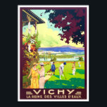 Vichy France vintage Poster<br><div class="desc">Vichy France vintage Poster</div>