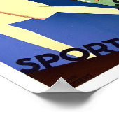 Vichy France vintage travel Poster (Hoek)