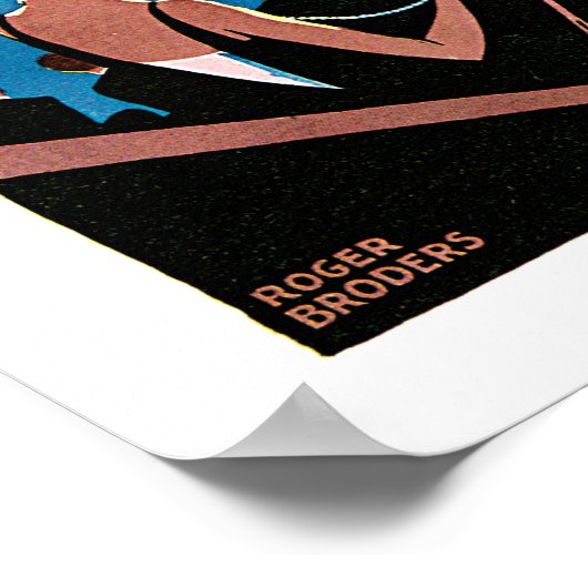 Vichy- Franse reisposter Poster (Hoek)