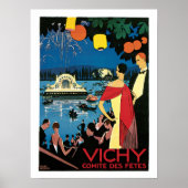 Vichy- Franse reisposter Poster (Voorkant)