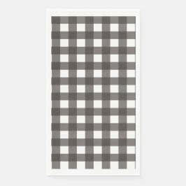 Vichy Gris Anthraciet Servet