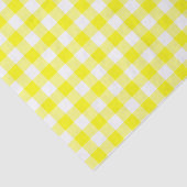 Vichy Jaune Tissuepapier (Detail)