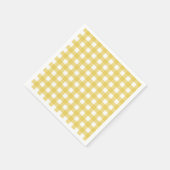 Vichy lichtgeel servet (Hoek)
