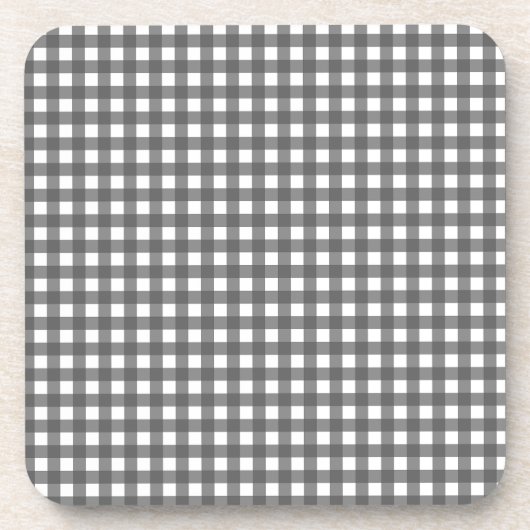 Vichy Lichtgrijs Bier Onderzetter (Voorkant)