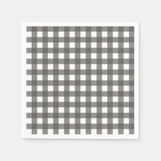 Vichy Lichtgrijs Servet