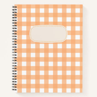 Vichy Orange clair Notitieboek