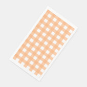 Vichy Orange clair Servet (Hoek)