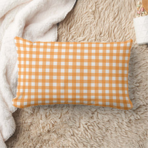 Vichy Orange Kussen