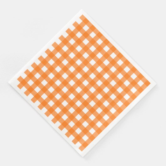 Vichy Orange Servet (Hoek)