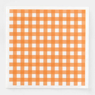 Vichy Orange Servet