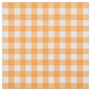 Vichy Orange Stof