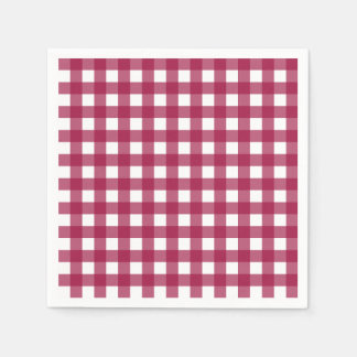 Vichy Rouge Cerise Servet