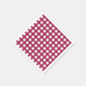 Vichy Rouge Cerise Servet (Hoek)