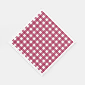 Vichy Rouge Cerise Servet (Hoek)