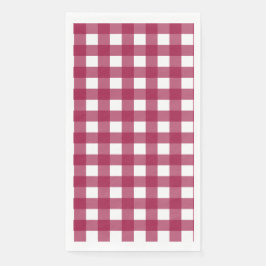 Vichy Rouge Cerise Servet