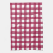 Vichy Rouge Cerise Theedoek (Verticaal)