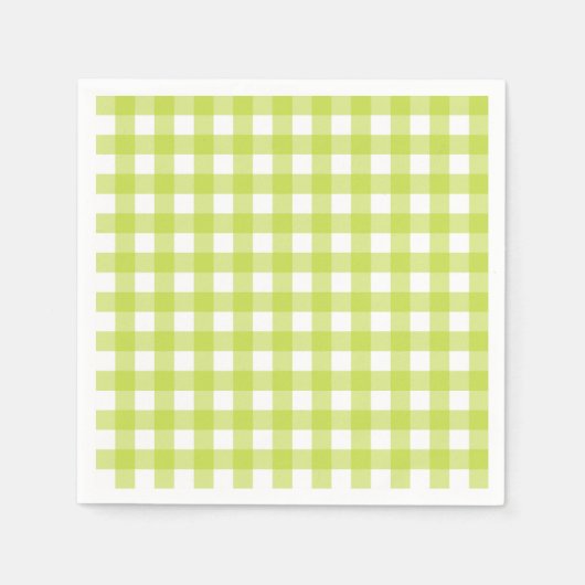 Vichy Vert Apple Servet (Voorkant)