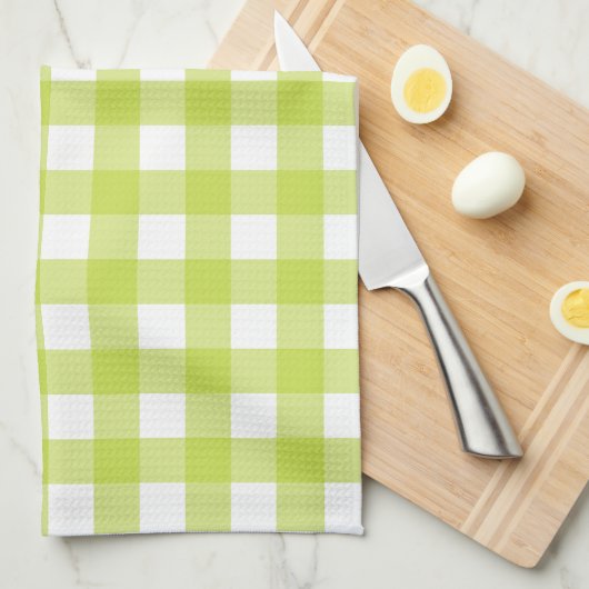 Vichy Vert Apple Theedoek (Quarter Fold)