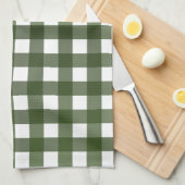 Vichy Vert d'Alsace Theedoek (Quarter Fold)