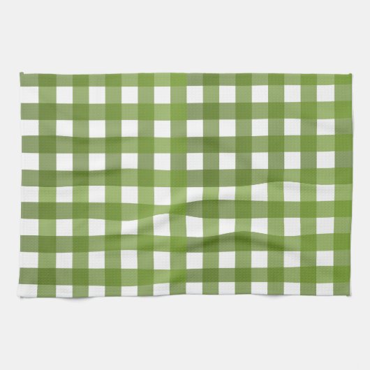 Vichy Vert Theedoek (Horizontaal)