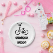 vicieuze cirkel papieren bordje (Feest)