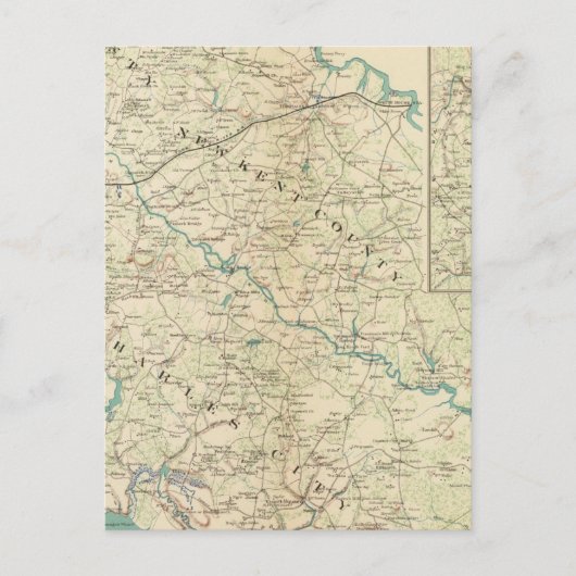 Vicinity Richmond, Va, Peninsula Briefkaart (Voorkant)