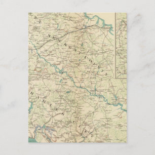 Vicinity Richmond, Va, Peninsula Briefkaart