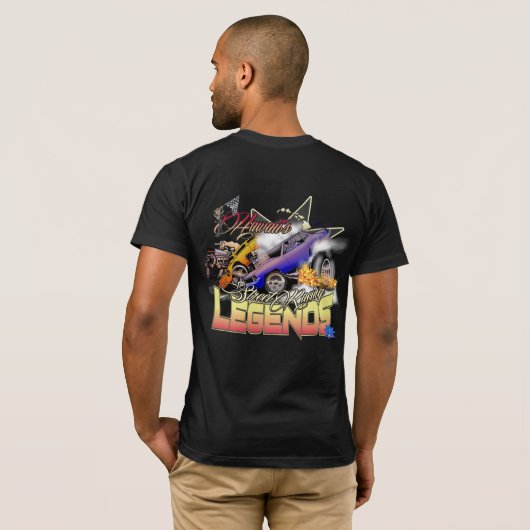 "VICIOUS" CAMARO & BUG DRAG RACING T-SHIRT (Achterkant volledig)