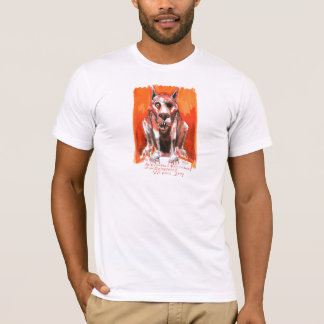 Vicious Dog door Ian Miller T-shirt