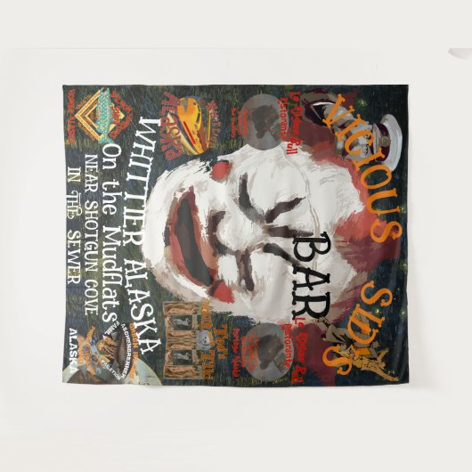 VICIOUS SID'S CASSOULET BAR WHITTIER ALASKA WANDKLEED (Voorkant (horizontaal))