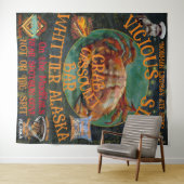 VICIOUS SID'S CASSOULET BAR WHITTIER ALASKA WANDKLEED (In Situ (horizontaal))