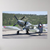 VICKERS SPITPFIRE OP STANDBY POSTER (Voorkant)