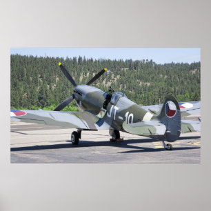 VICKERS SPITPFIRE OP STANDBY POSTER