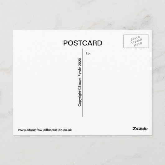 Vickers Valiant Briefkaart (Achterkant)