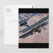 Vickers, Vimy replica, 1994_Classic Aviation Briefkaart (Voorkant / Achterkant)