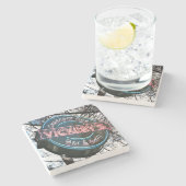 Vickery's Bar, Vickery's Atlanta, Vickery's Stenen Onderzetter (Zijkant)