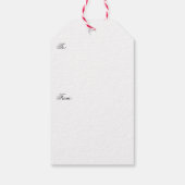 Vickie’s Gingerbread Parade-Cream Cadeaulabel (Achterkant)