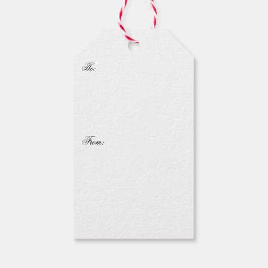 Vickie’s Gingerbread Parade-Cream Cadeaulabel (Achterkant)