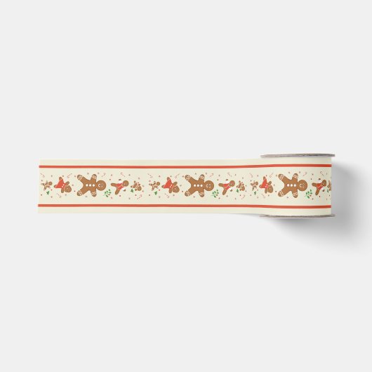 Vickie's Gengembre Parade-Cream Grosgrain Lint (Voorkant)