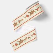 Vickie's Gengembre Parade-Cream Grosgrain Lint (Achterkant)