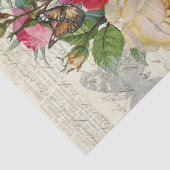 Vicks Flowers Tissuepapier (Detail)