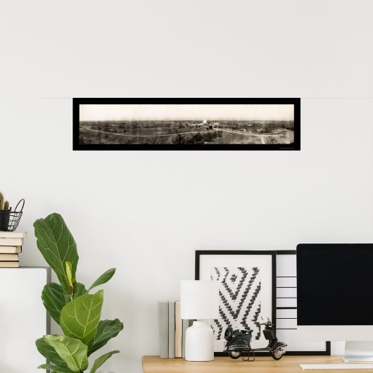 Vicksburg Battlefield Foto 1910 Poster (Thuiskantoor)