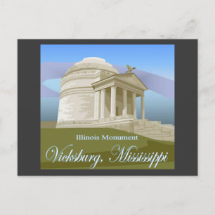 Vicksburg, het Briefkaart van lidstaten