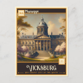 Vicksburg, Mississippi | Antiek Briefkaart