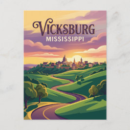 Vicksburg Mississippi Briefkaart