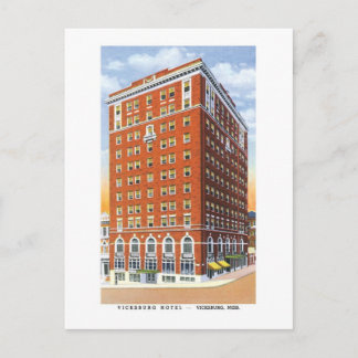 Vicksburg Motel, Vicksburg, Mississippi Briefkaart